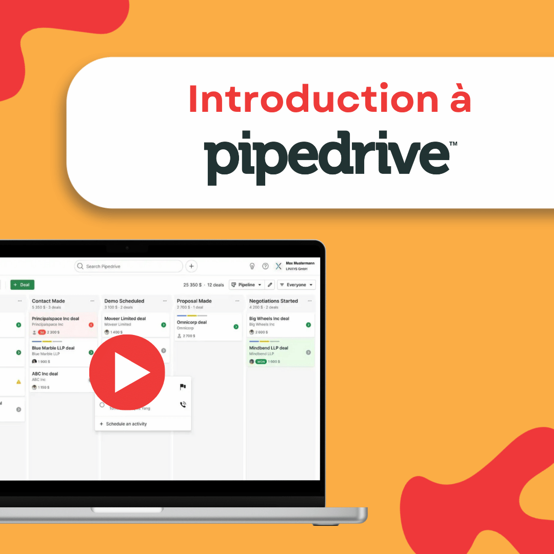Introduction à Pipedrive